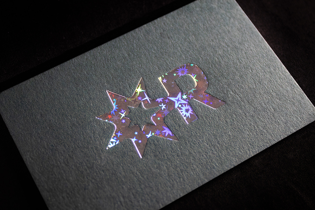 Holographic Foil Business Cards | Recognition | Dayfold