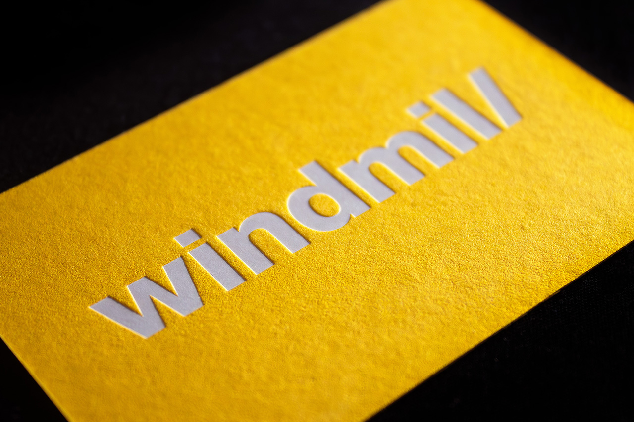Colorplan Foil Business Cards | Windmill | Dayfold