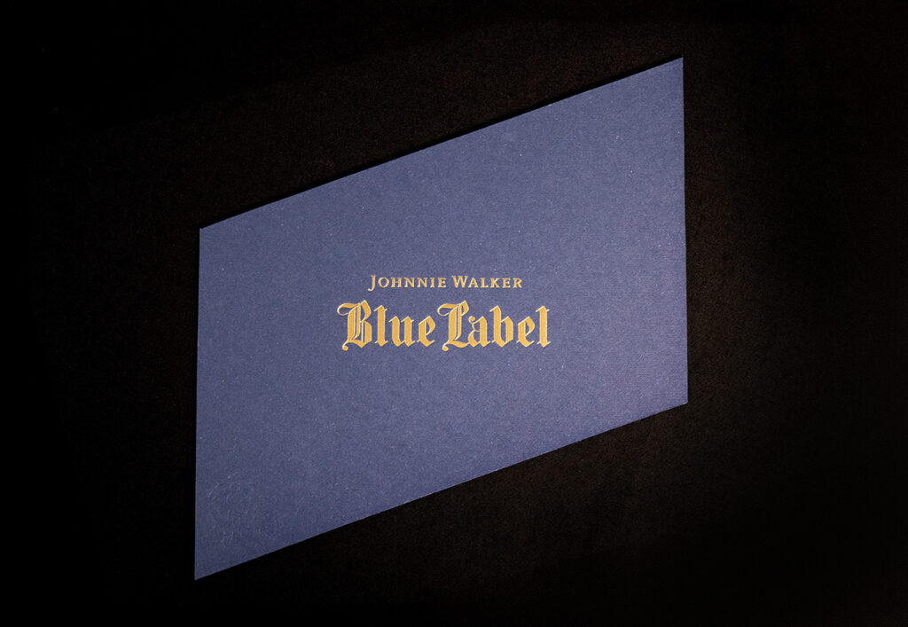 Luxury Invitation Printing | Johnnie Walker Blue Label | Dayfold