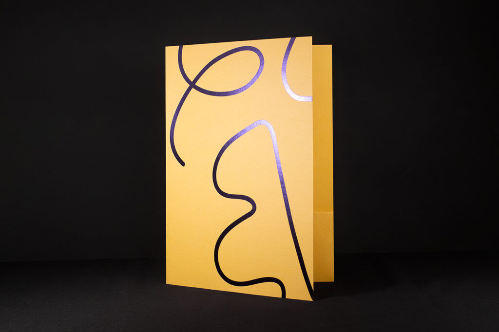 Presentation Folder Printing | Yellow & Black | Dayfold