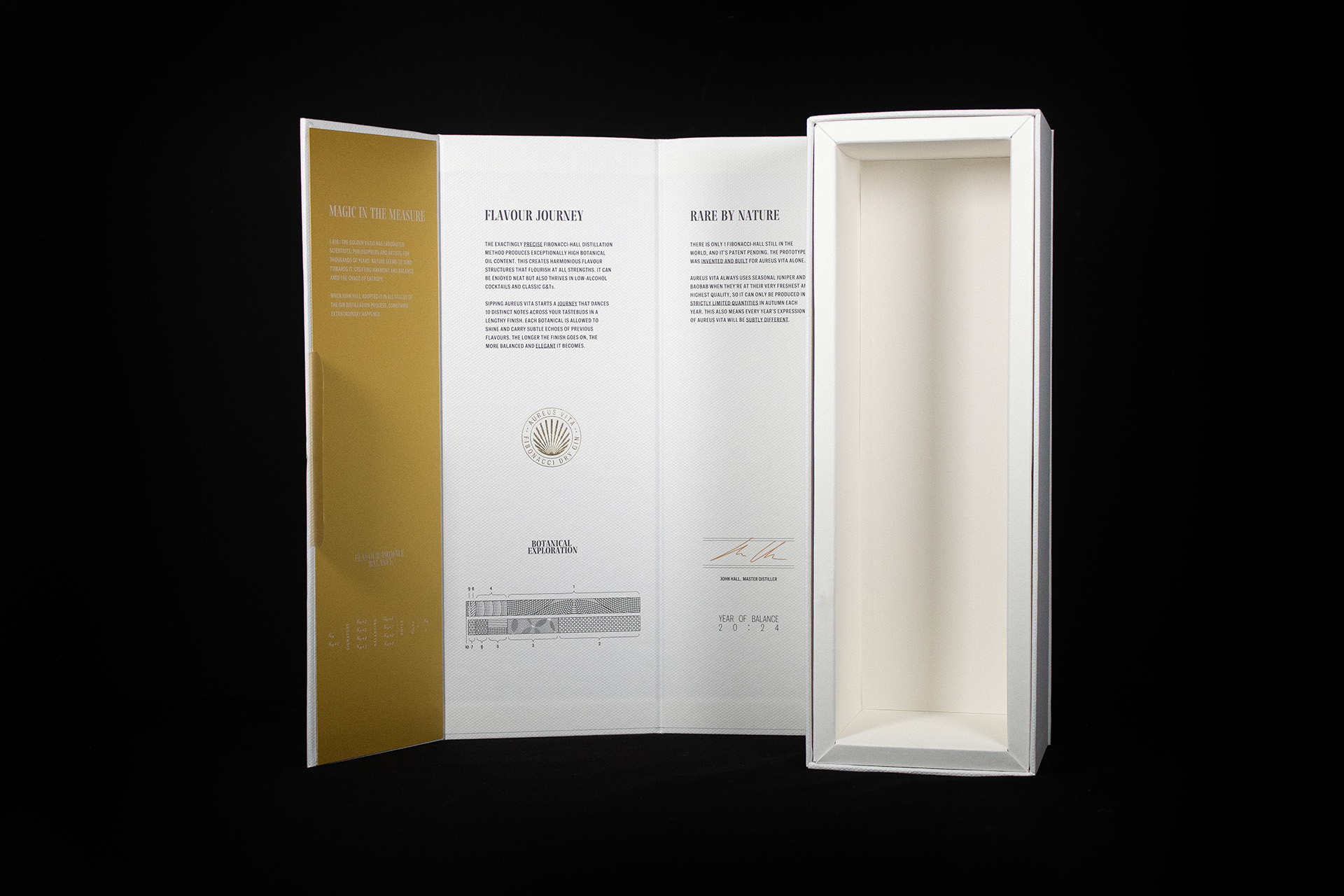 Luxury Rigid Box for Aureus Vita Gin | Dayfold