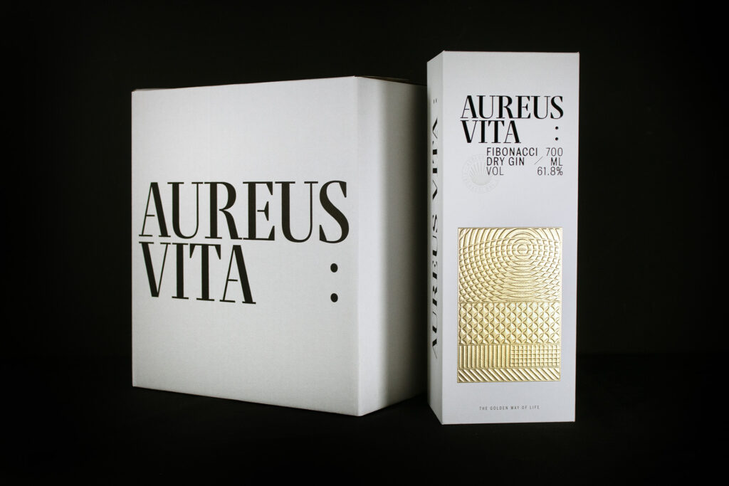 Luxury Rigid Box for Aureus Vita Gin | Dayfold